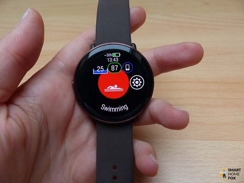 Man sieht die Trainingsmodi auf der Polar Ignite 3.